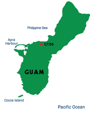 Map of Guam